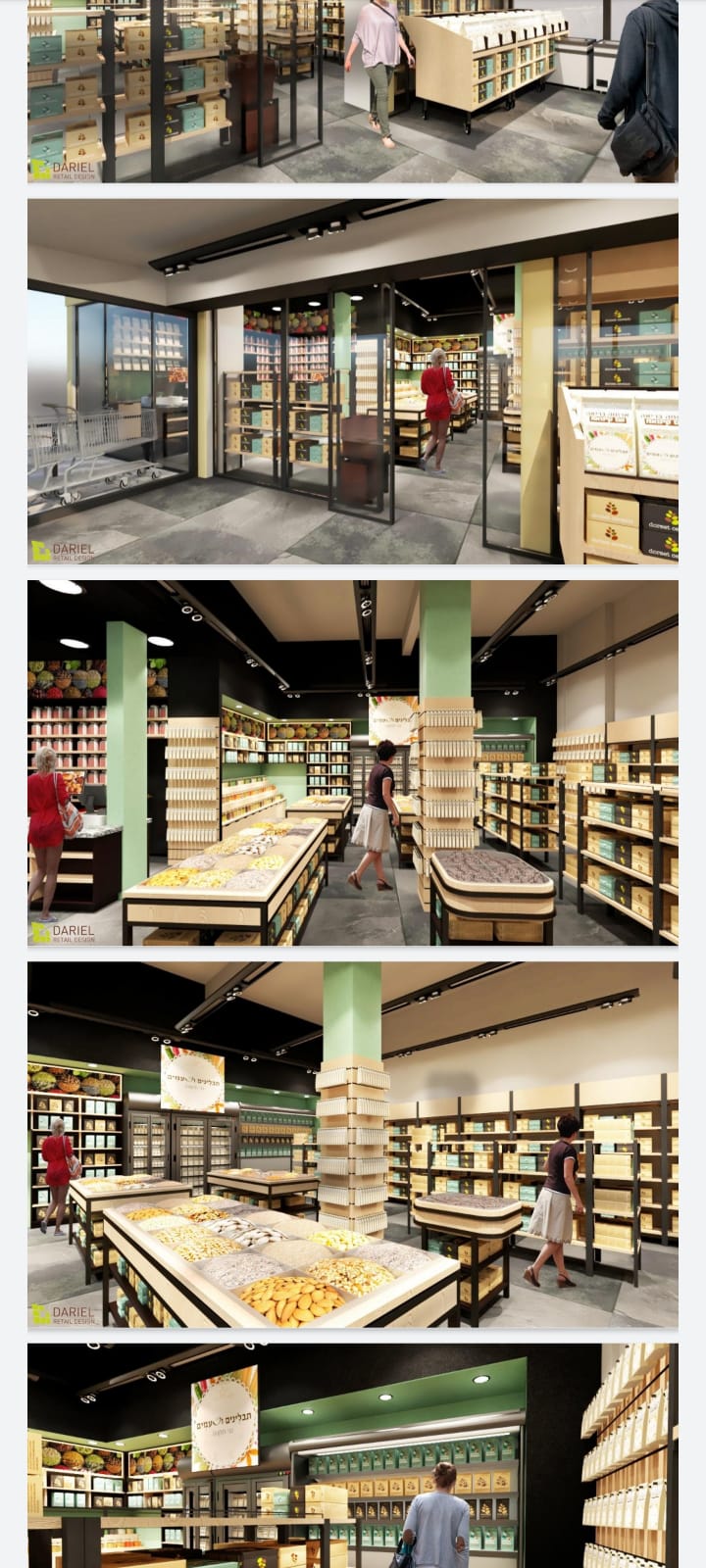 שיפוץ והקמת עסק חנות 120 מ"ר