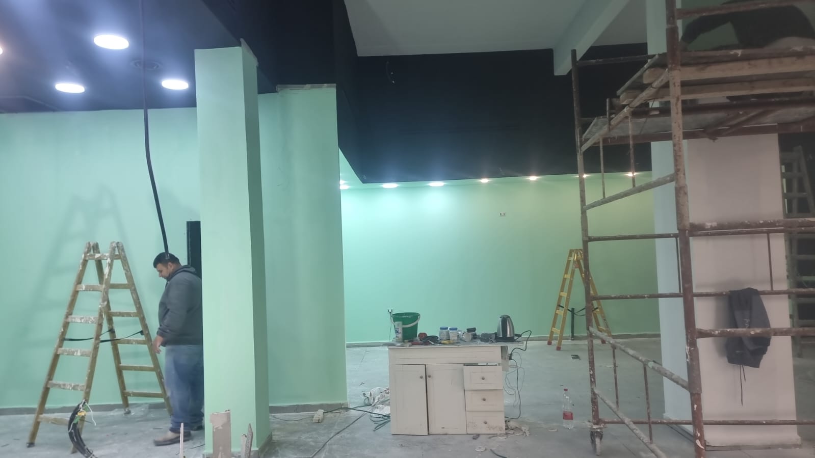 שיפוץ והקמת עסק חנות 120 מ"ר