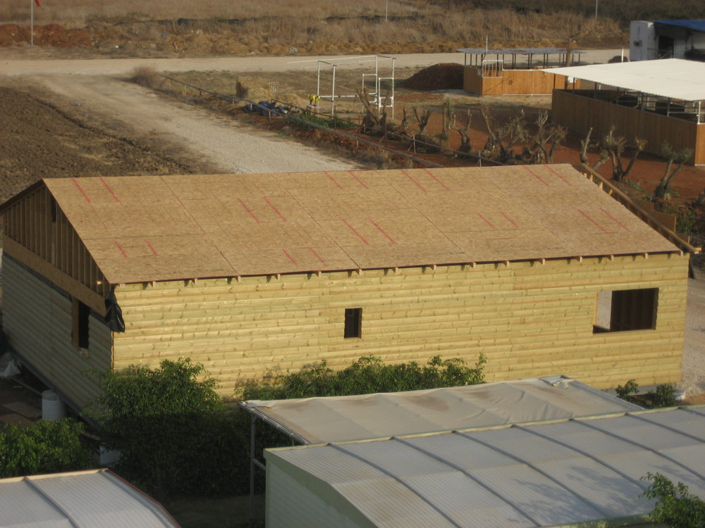 בניית בית מעץ