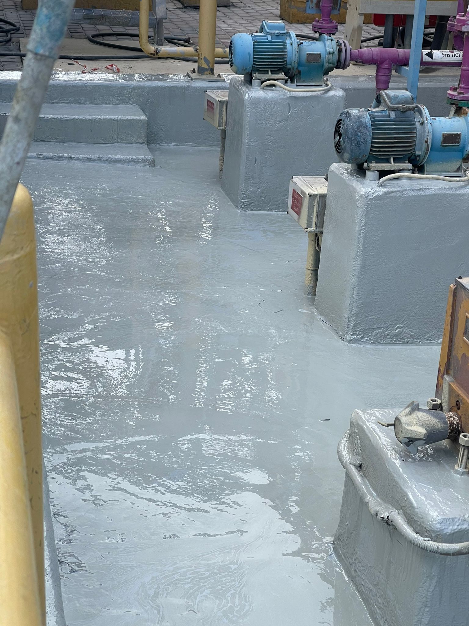 החלקות בטון