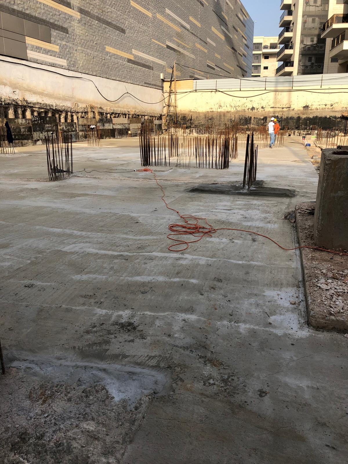 החלקות בטון