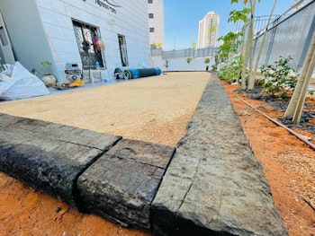 הקמת גינה , כולל מערכת השקיה ותאורה