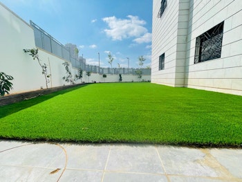 הקמת גינה , כולל מערכת השקיה ותאורה