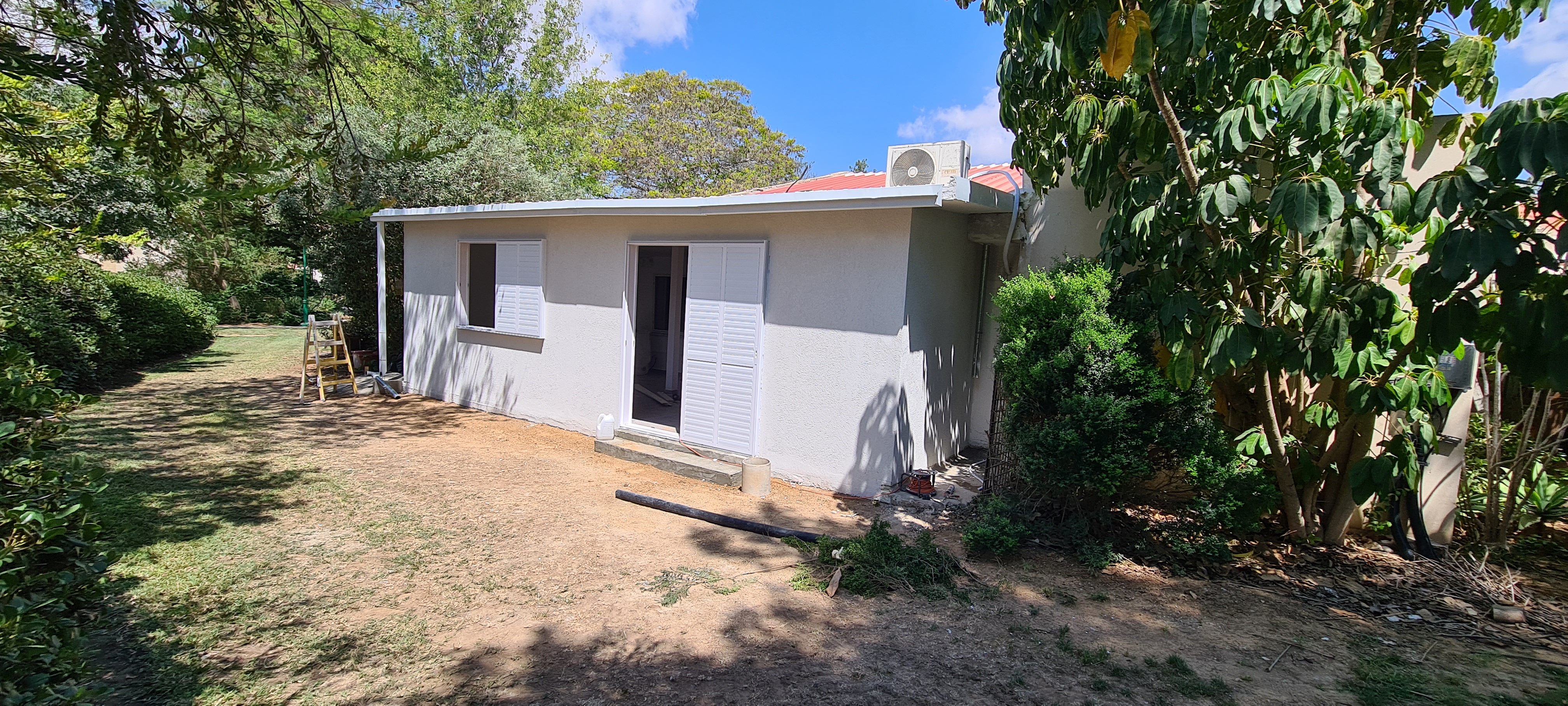 בניית פנל מבודד וגבס לפני ואחרי