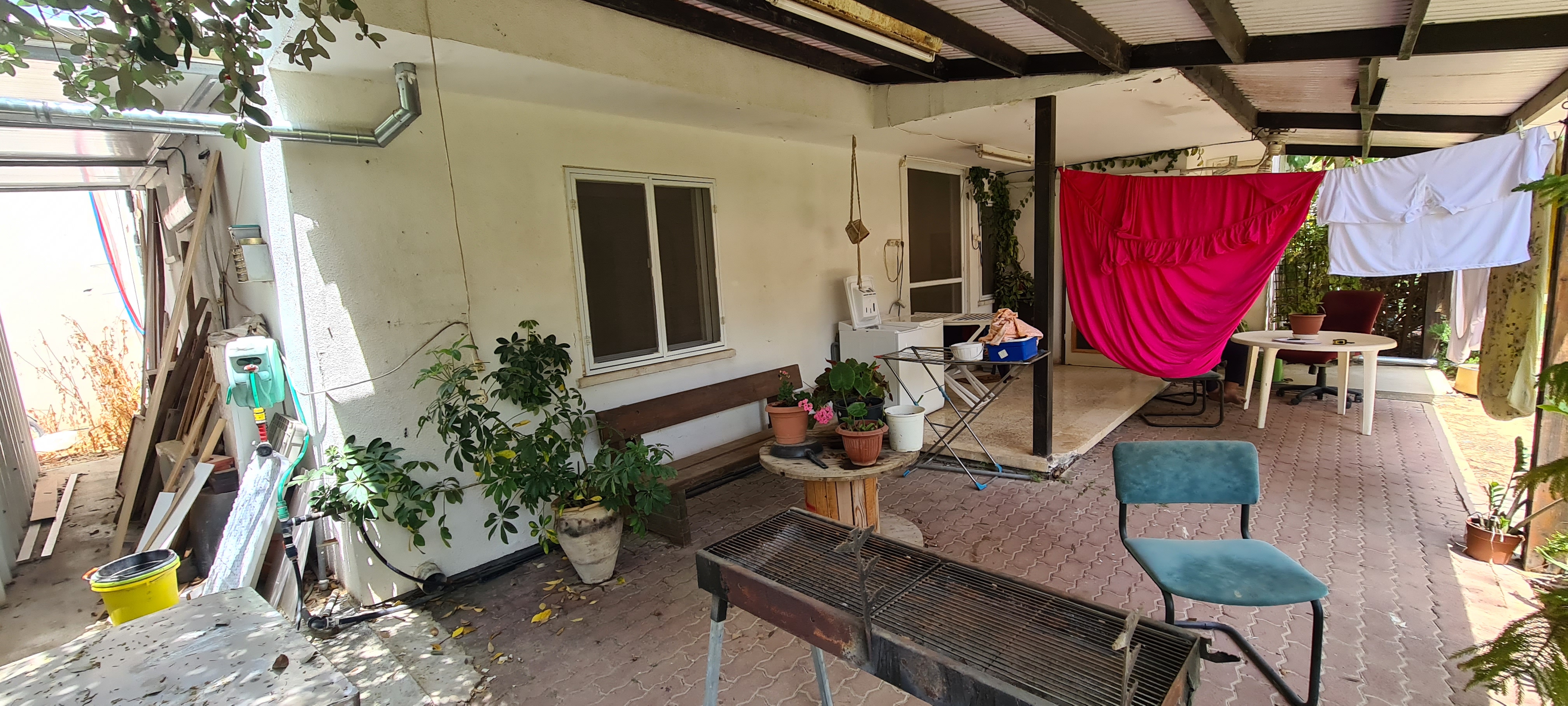 בניית פנל מבודד וגבס לפני ואחרי