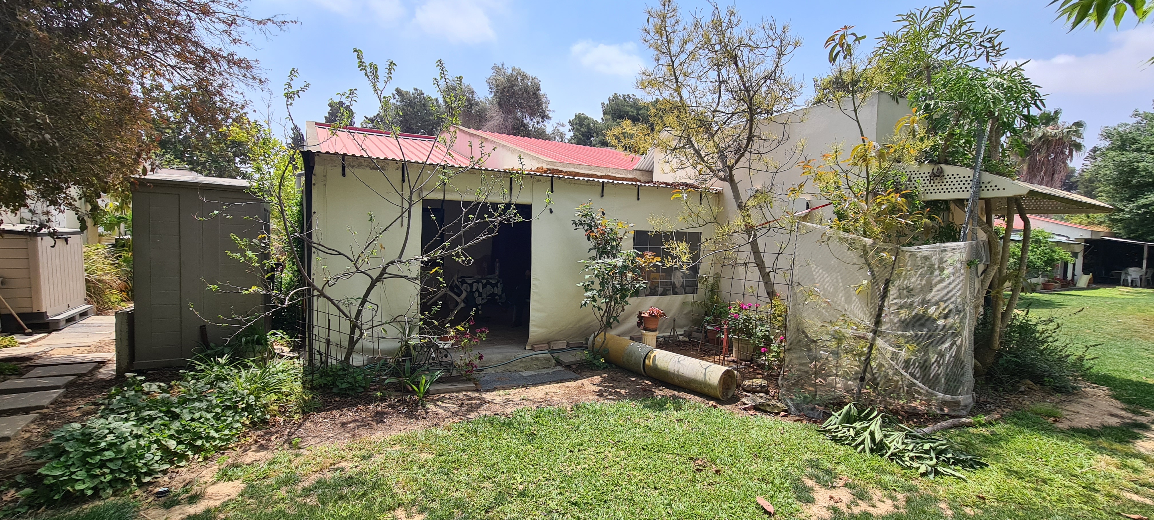 בניית פנל מבודד וגבס לפני ואחרי