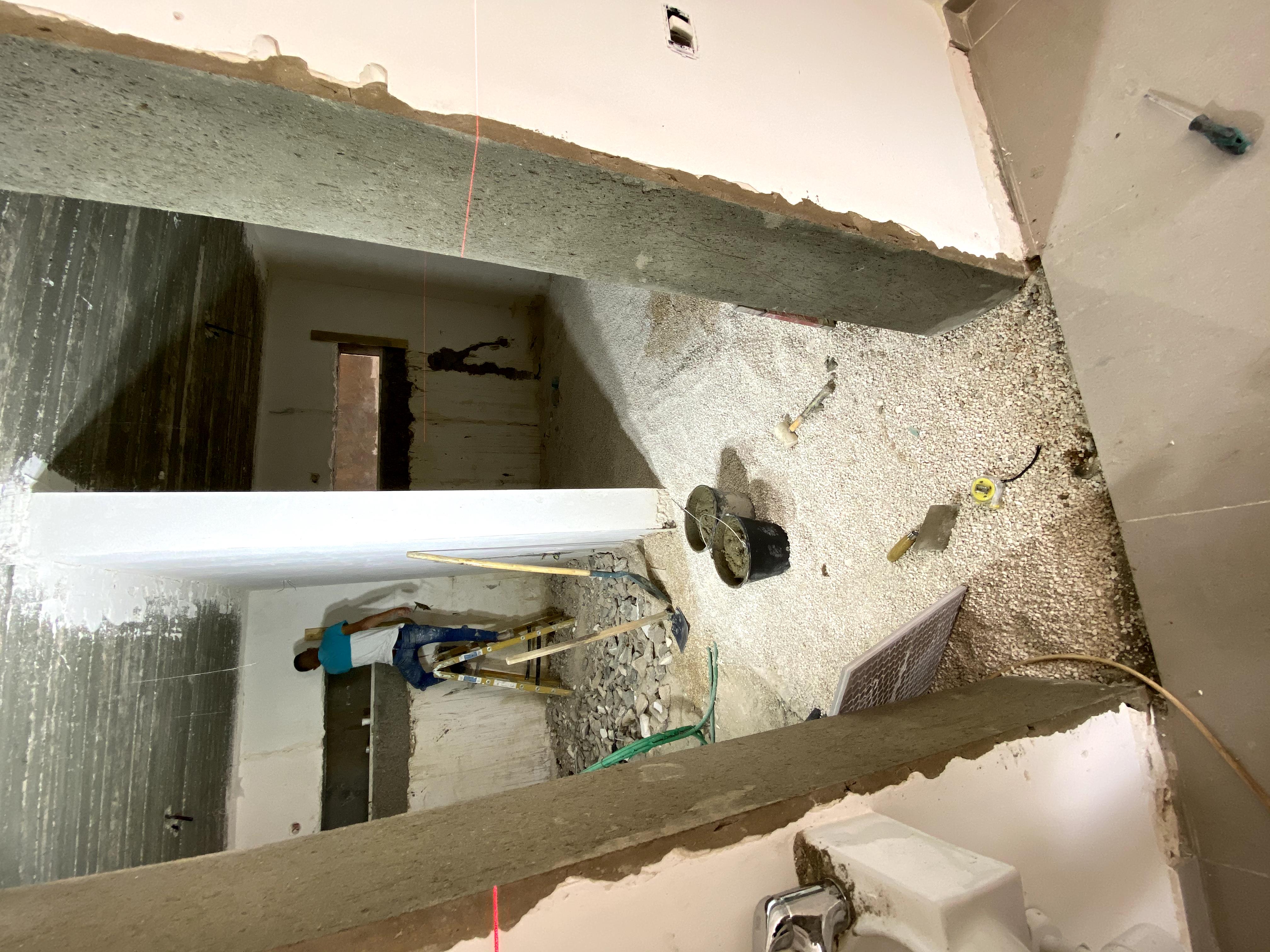 שיפוץ לדירה מקבלן + הוספה 2 חדרים בבניה