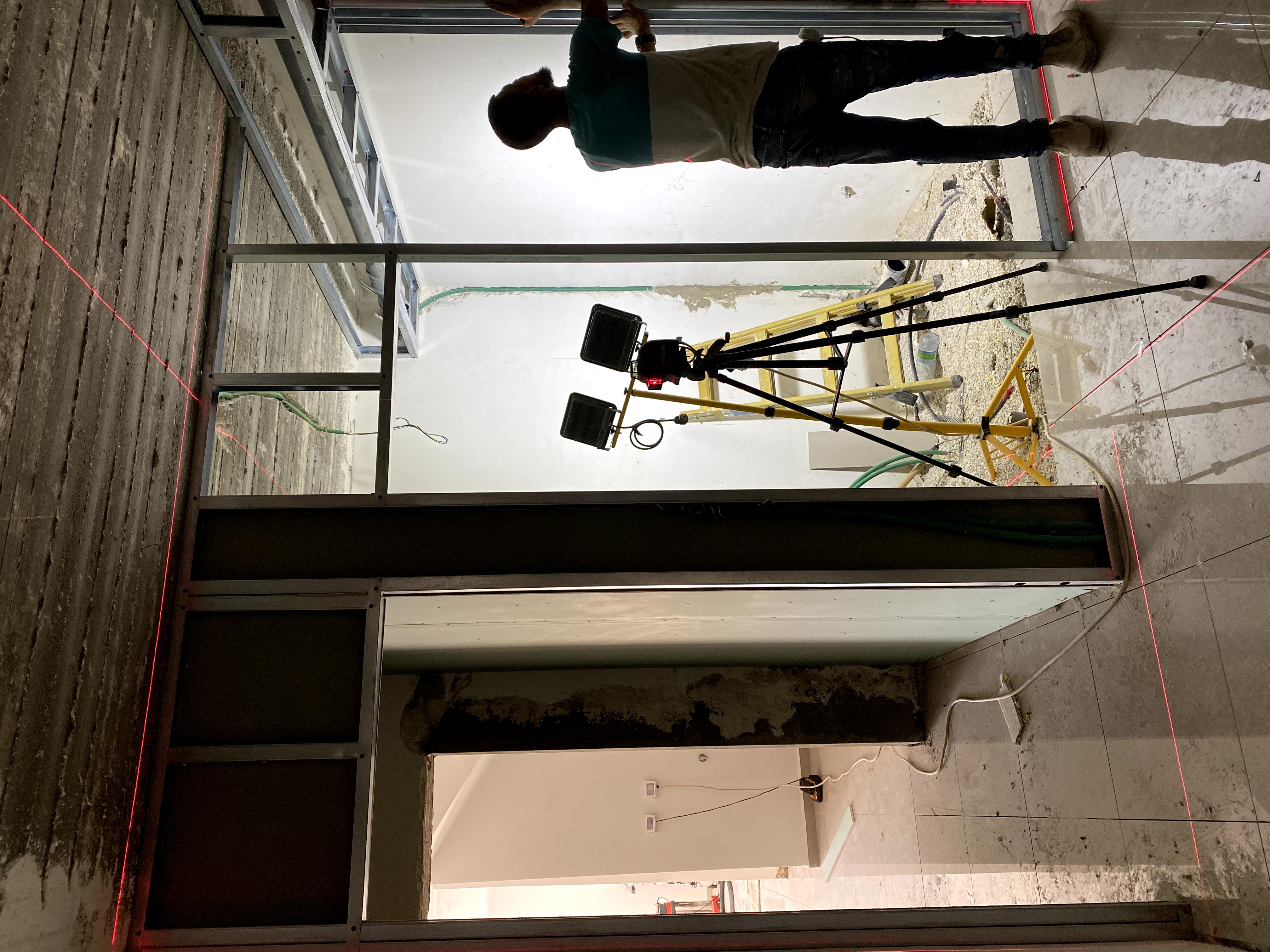 שיפוץ לדירה מקבלן + הוספה 2 חדרים בבניה