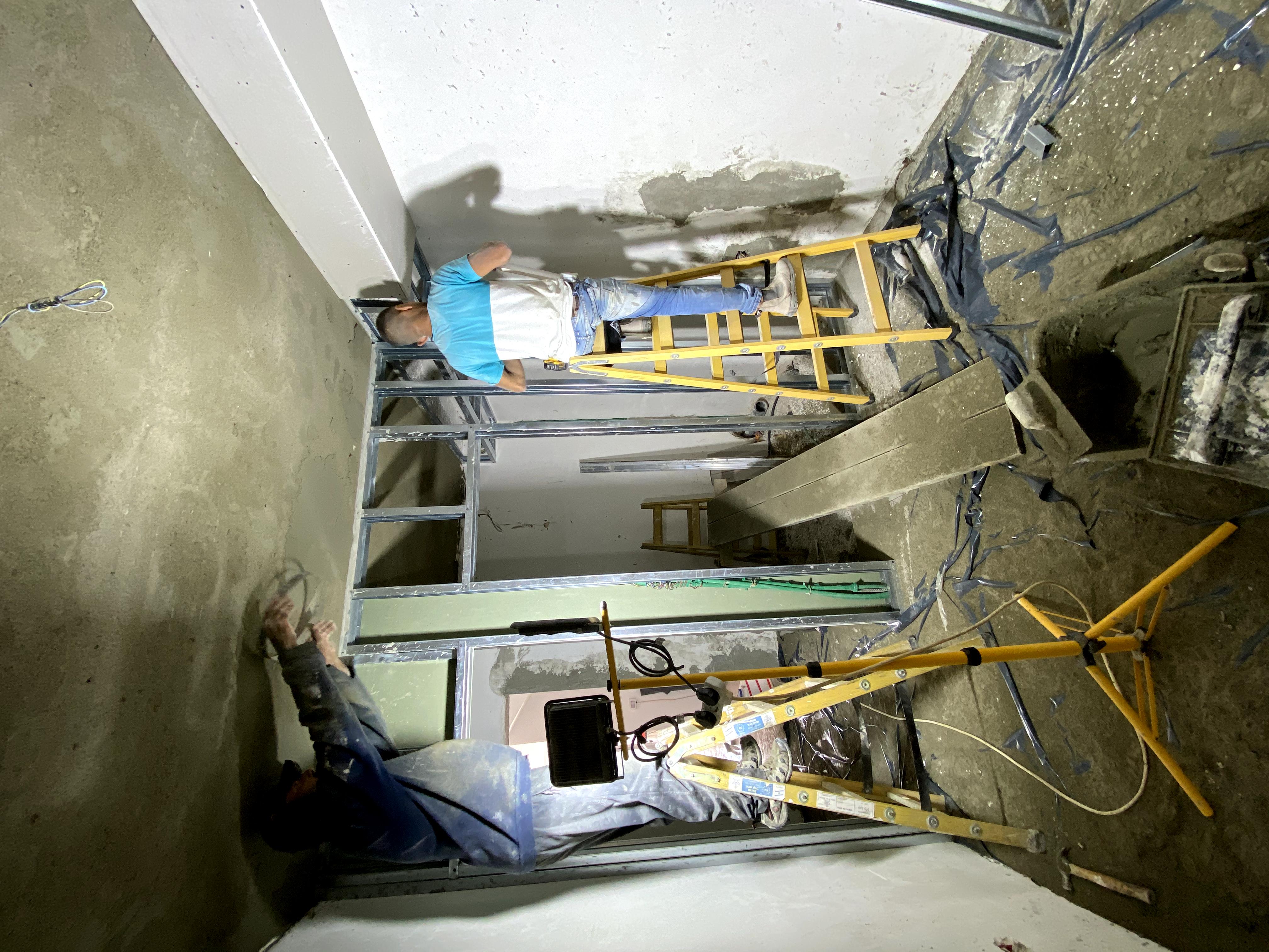 שיפוץ לדירה מקבלן + הוספה 2 חדרים בבניה