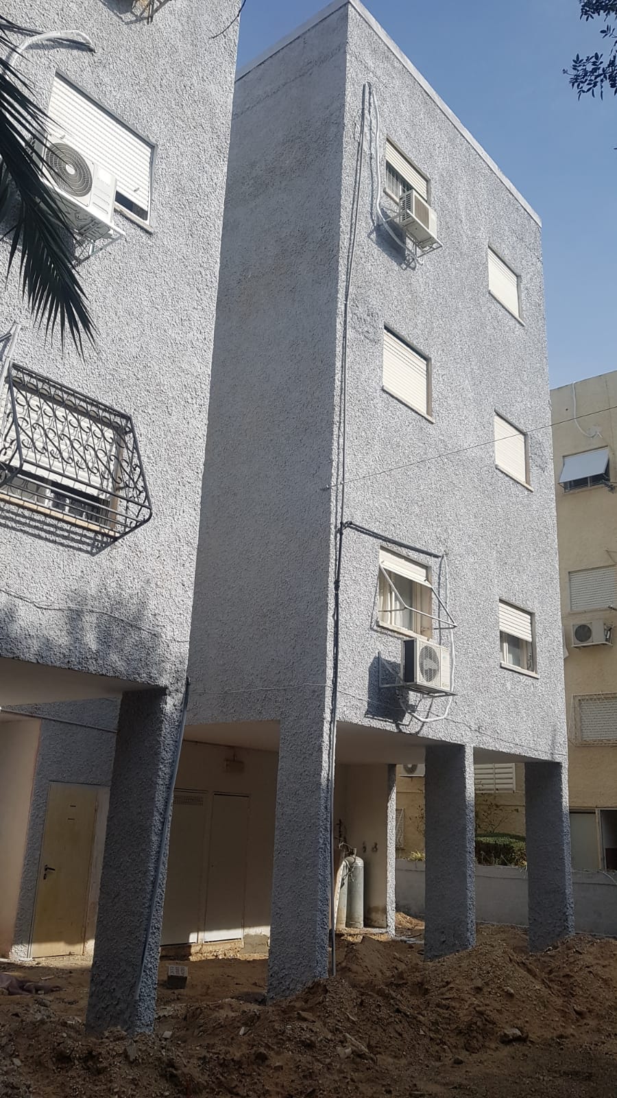 שיפוץ בניין חיצוני