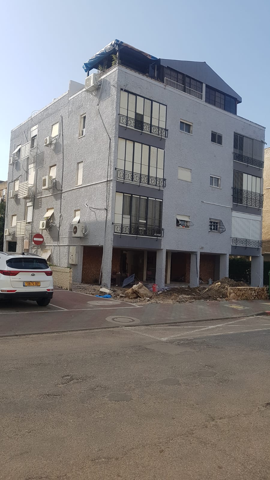 שיפוץ בניין חיצוני