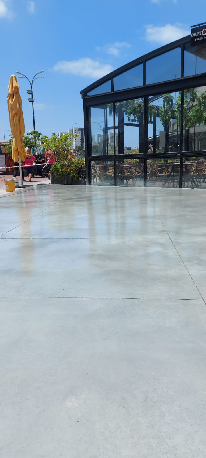 בטון מוחלק דקורטיבי