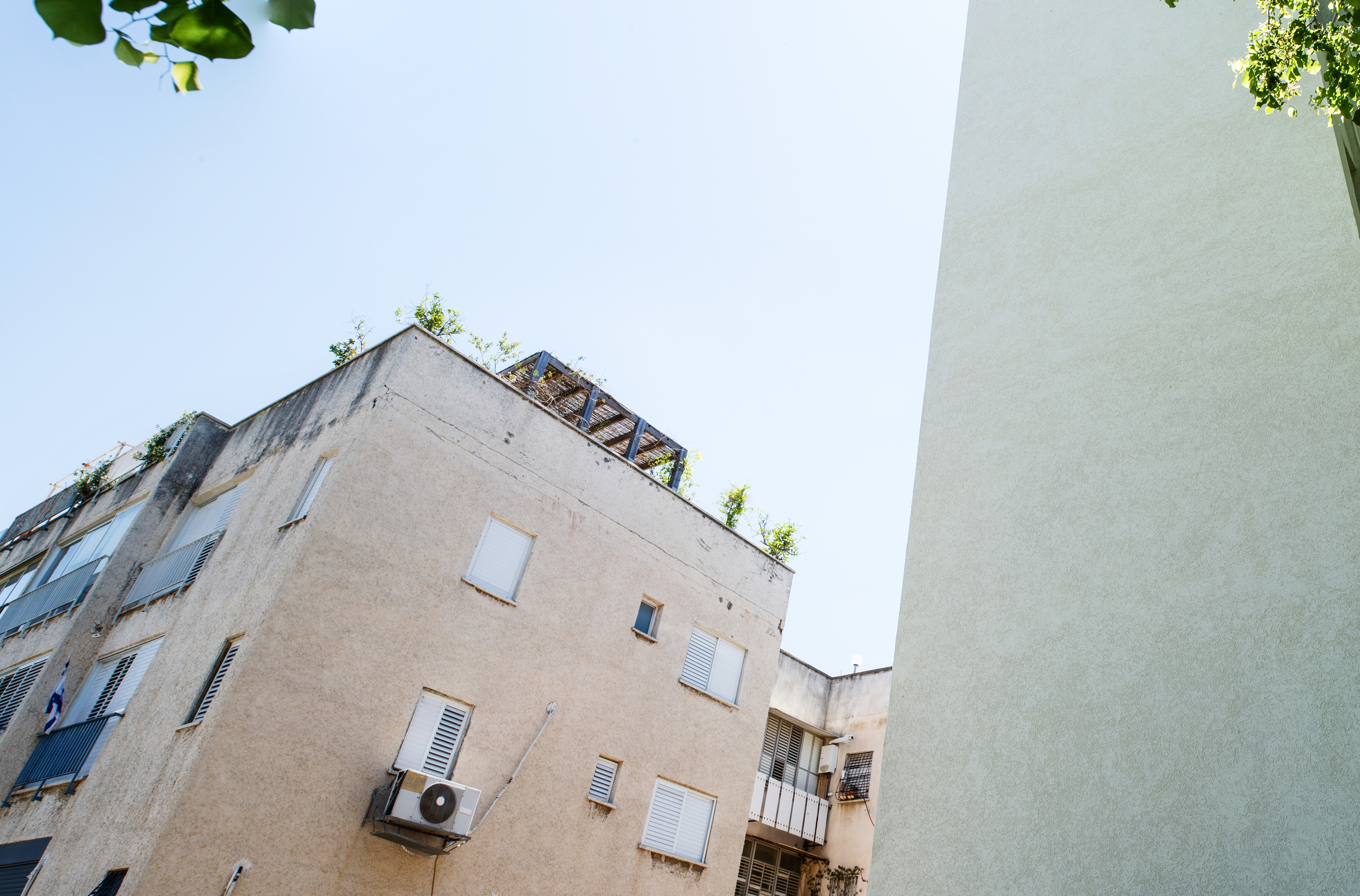 שיפוץ בניין משותף ברמת השרון