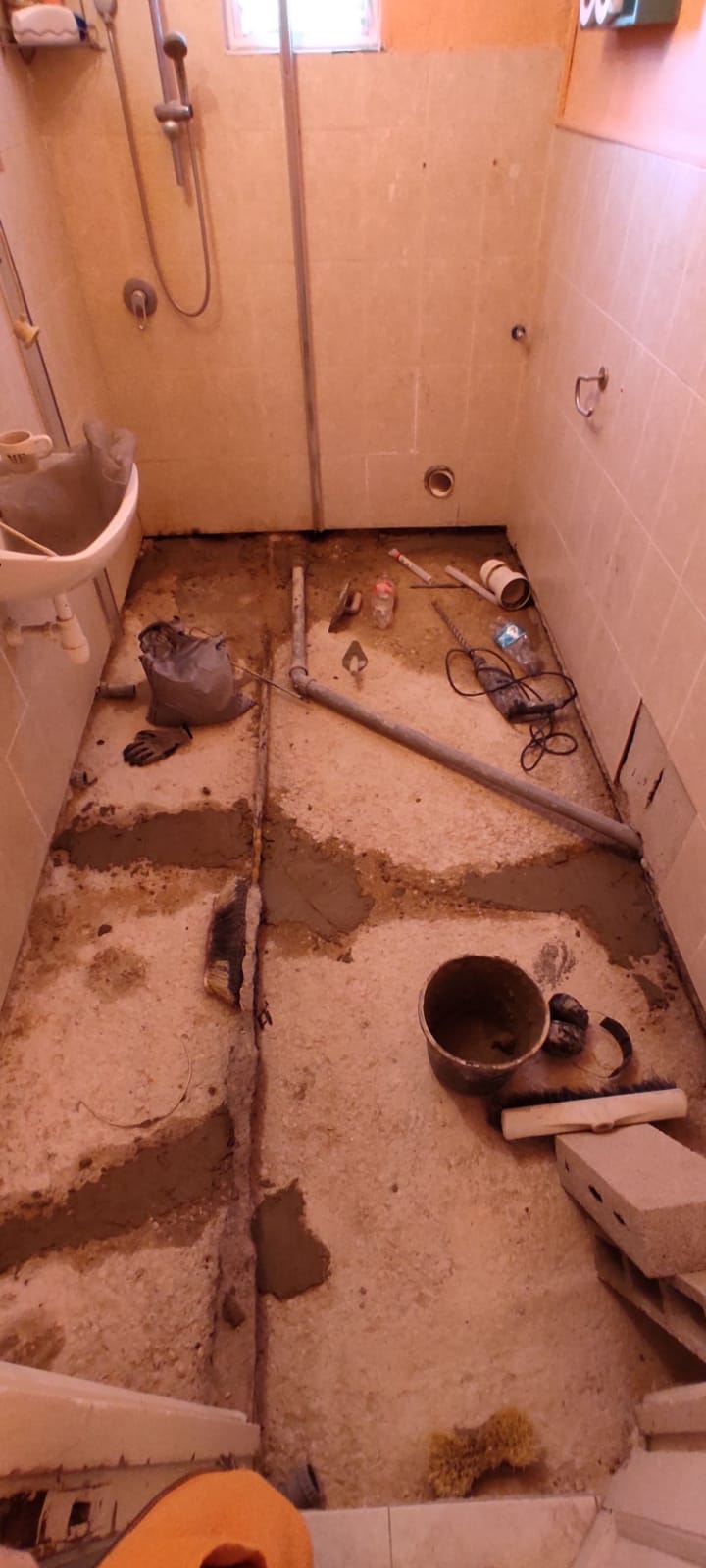 שיפוץ מקלחת ושירותים