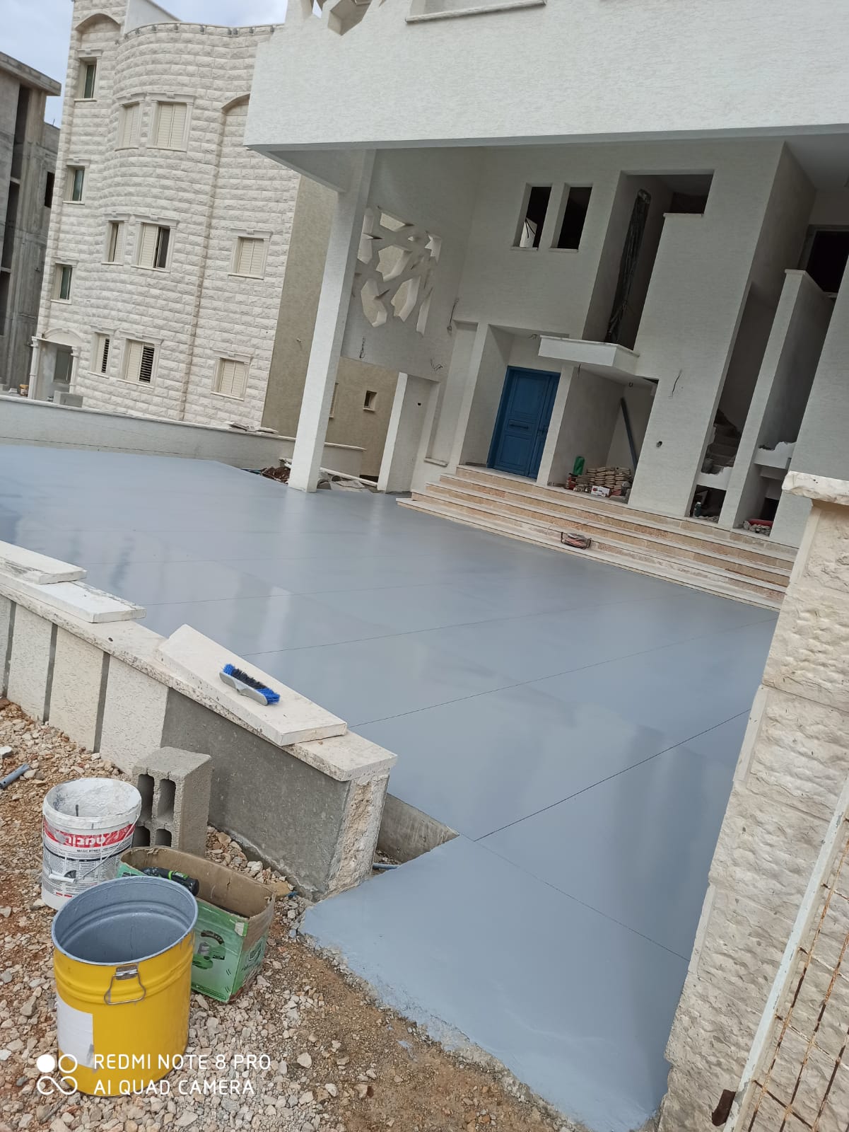 בטון  מוחלק