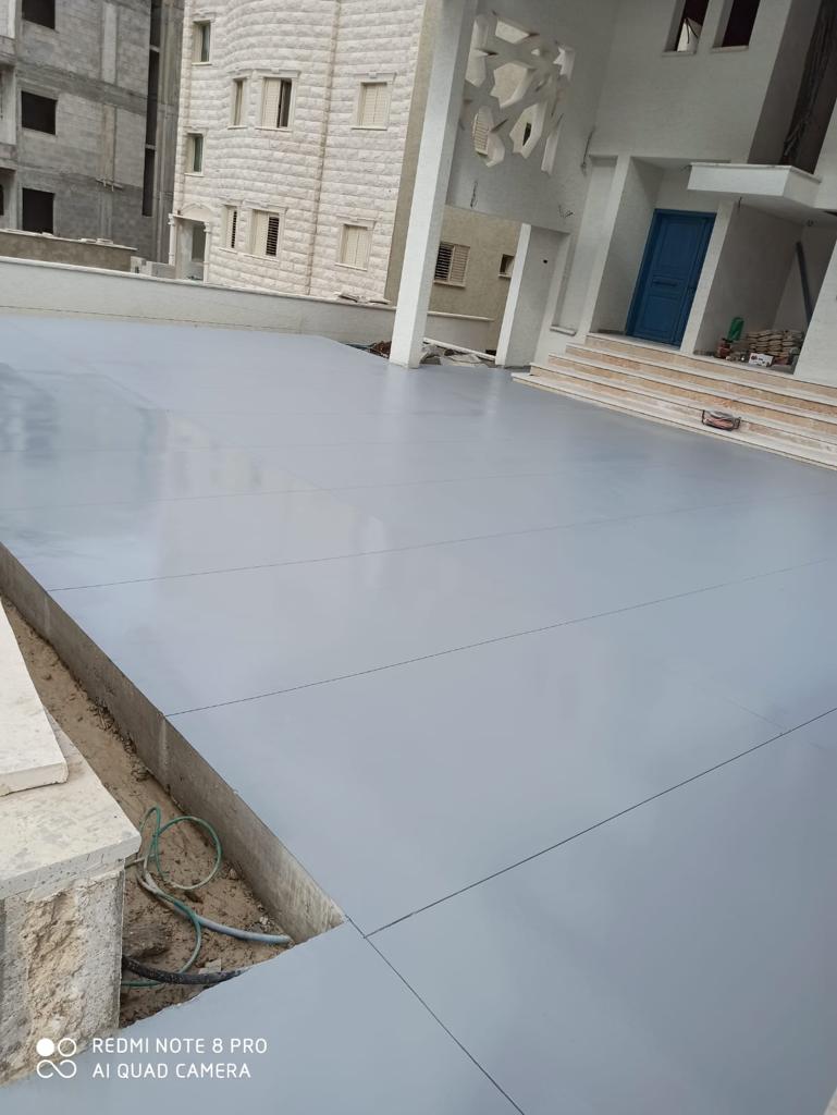 בטון  מוחלק