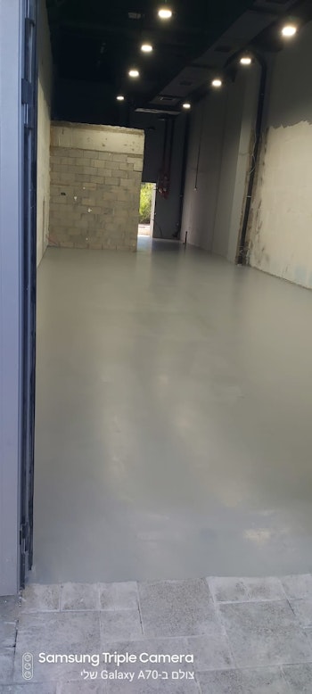 בטון  מוחלק