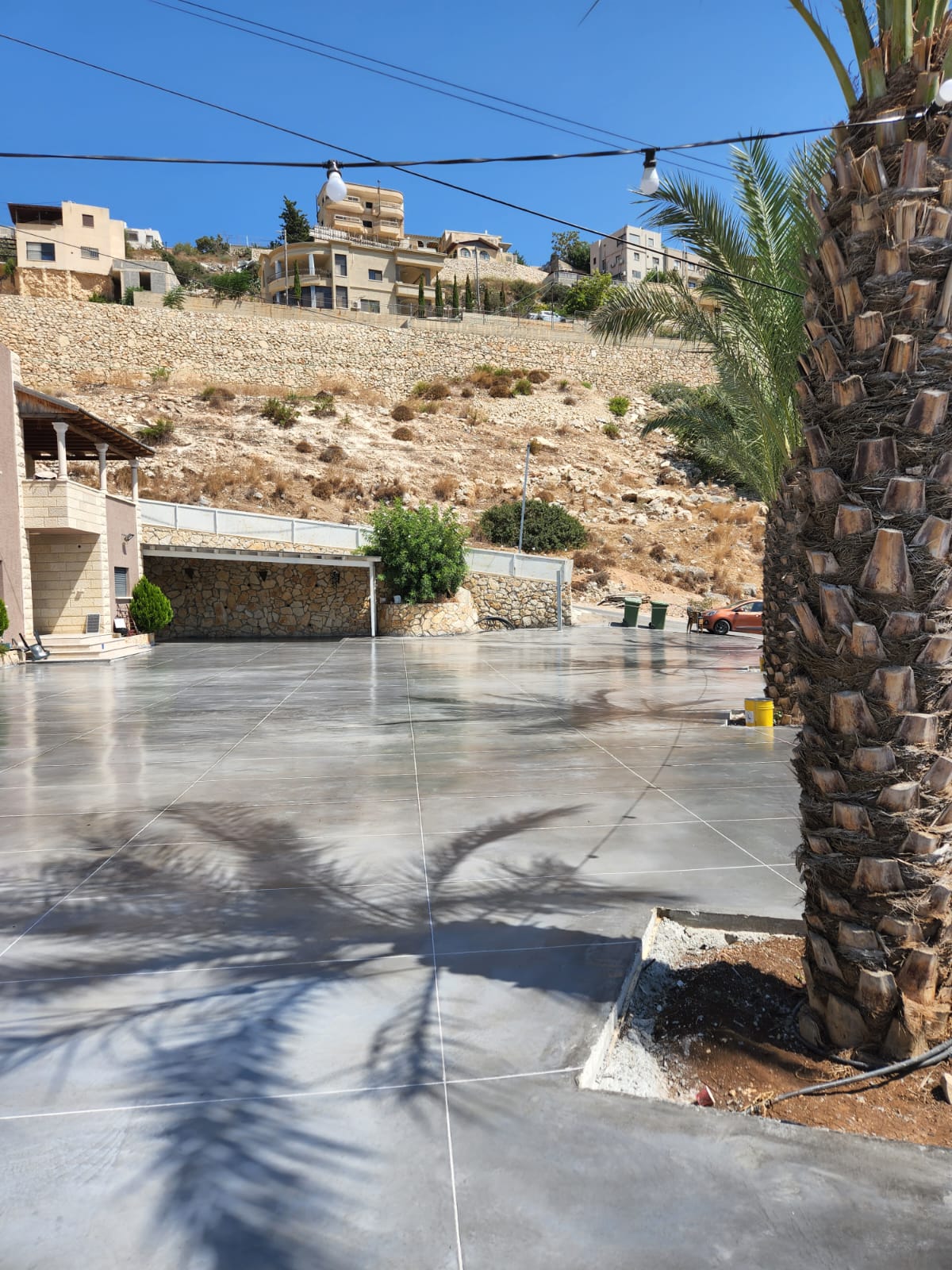 בטון  מוחלק