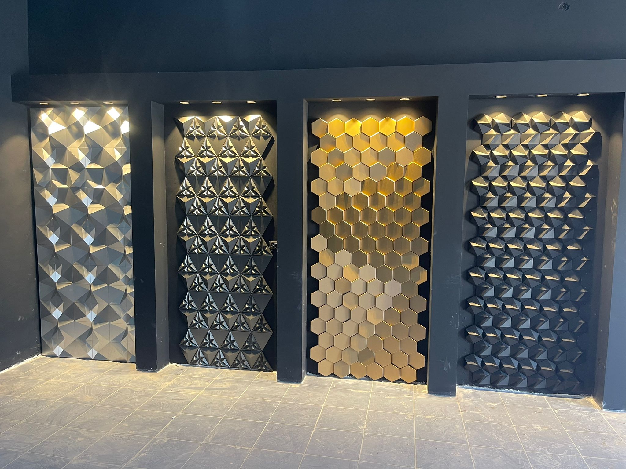 דוגמאות לחיפויי קירות