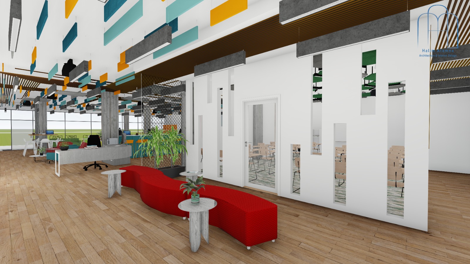 תכנון הדמייה ועיצוב משרדים