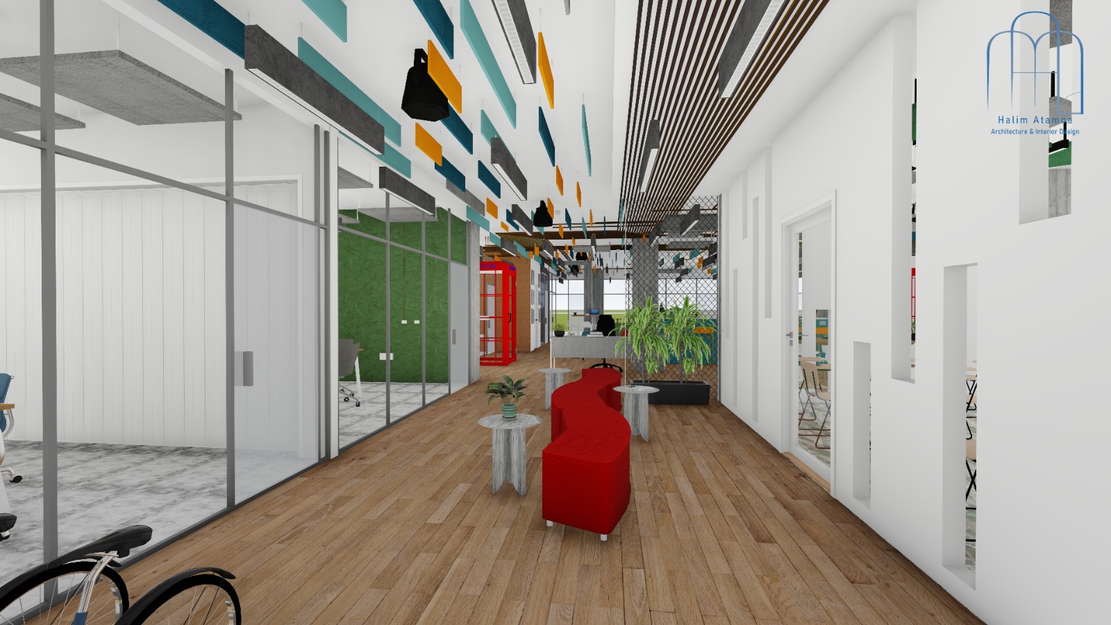 תכנון הדמייה ועיצוב משרדים