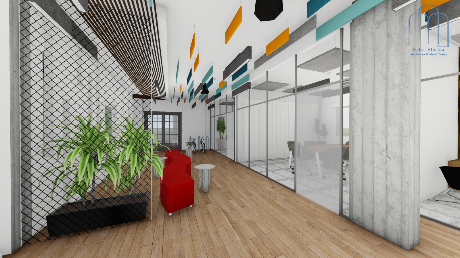 תכנון הדמייה ועיצוב משרדים