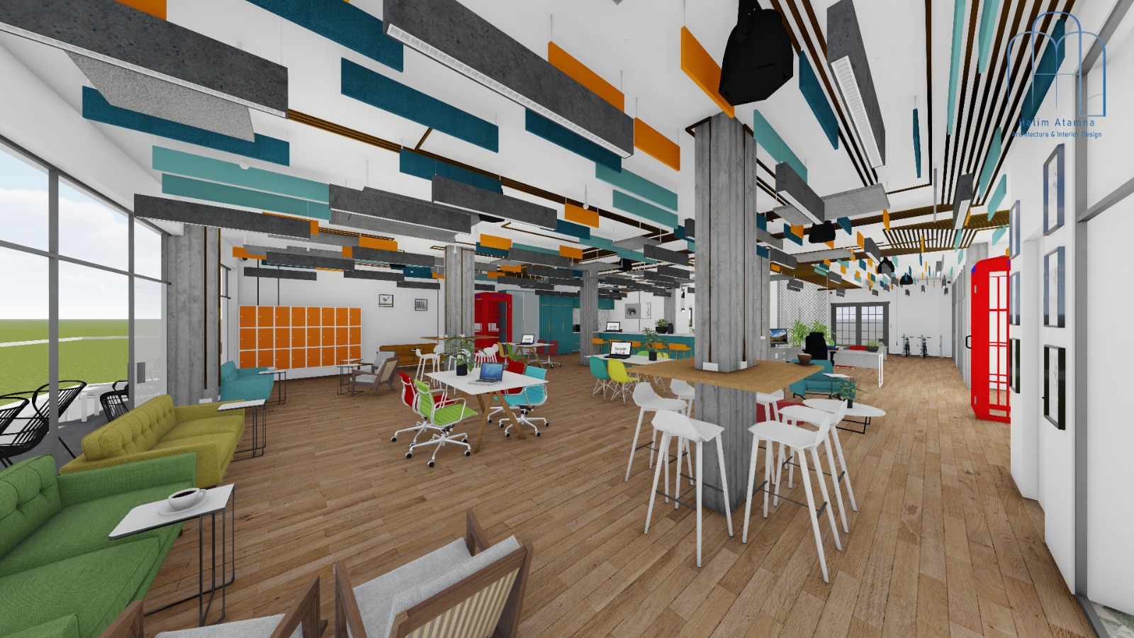 תכנון הדמייה ועיצוב משרדים