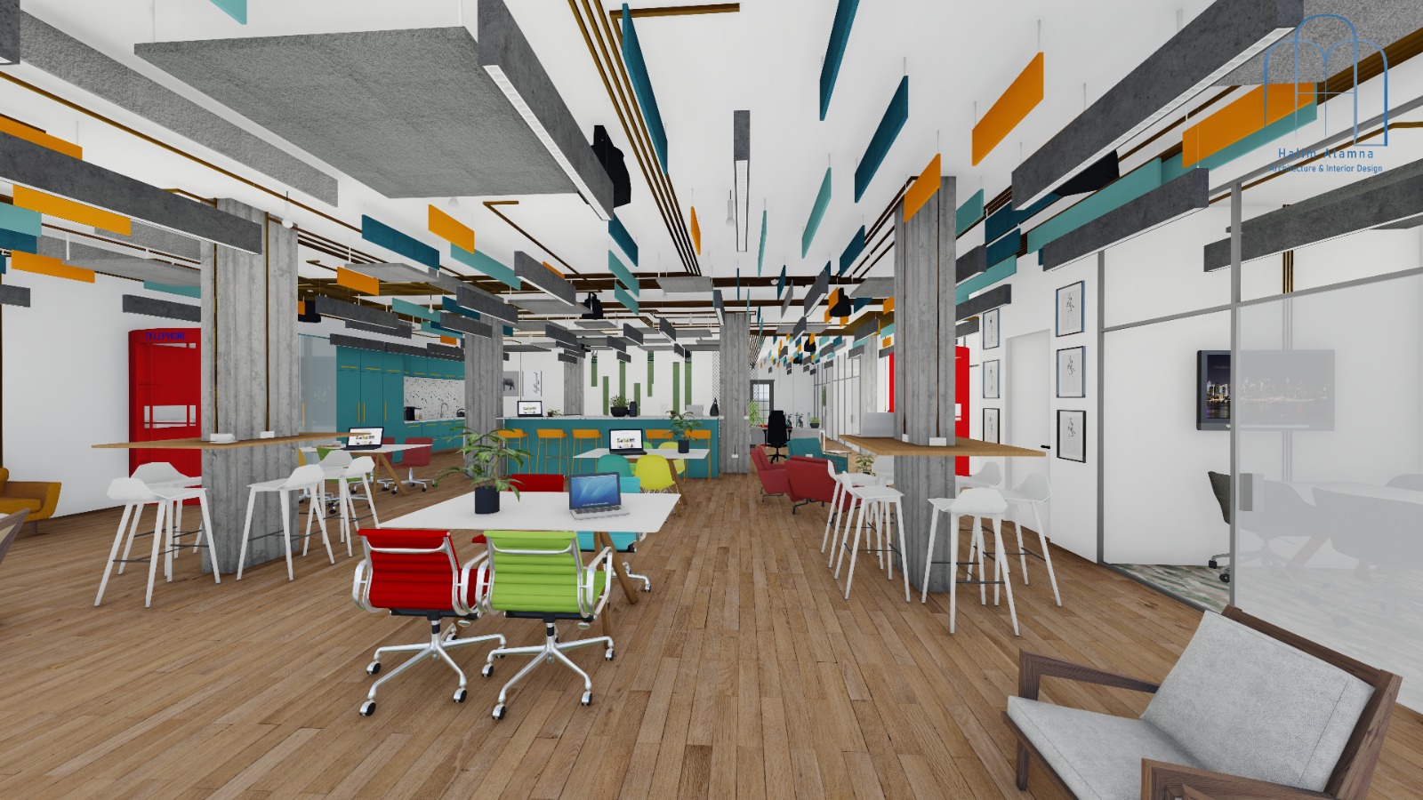 תכנון הדמייה ועיצוב משרדים