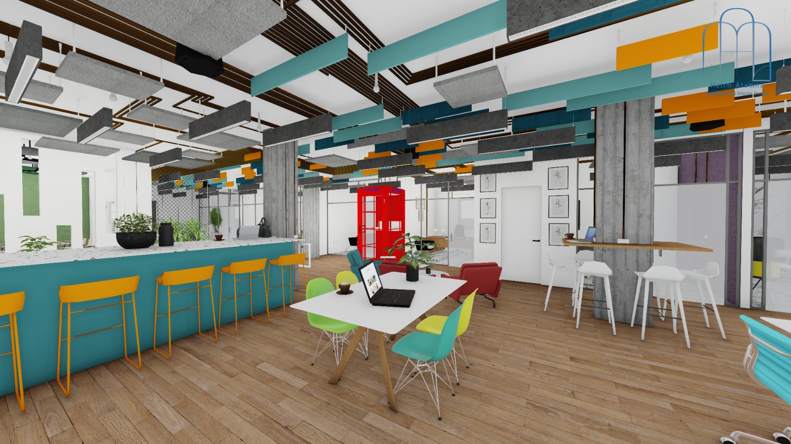 תכנון הדמייה ועיצוב משרדים