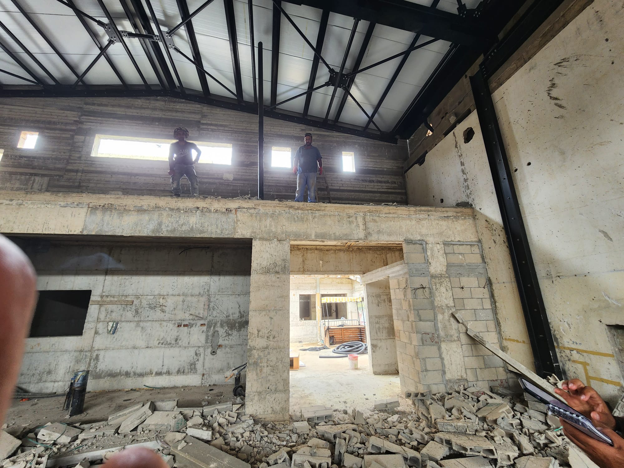 בניית שלד עד מפתח