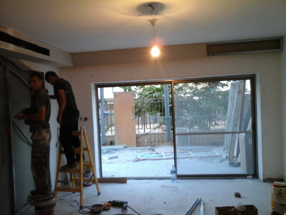 שיפוץ דירת גן לזוג צעיר