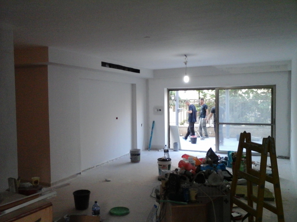 שיפוץ דירת גן לזוג צעיר