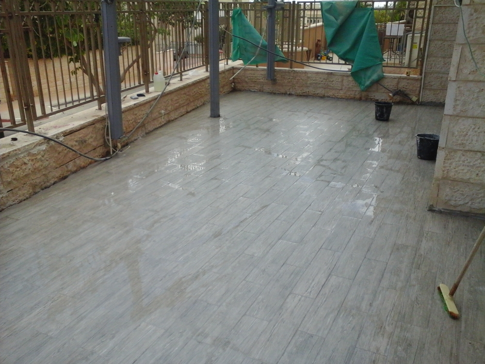 שיפוץ דירת גן לזוג צעיר