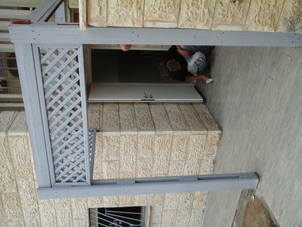 שיפוץ דירת גן לזוג צעיר