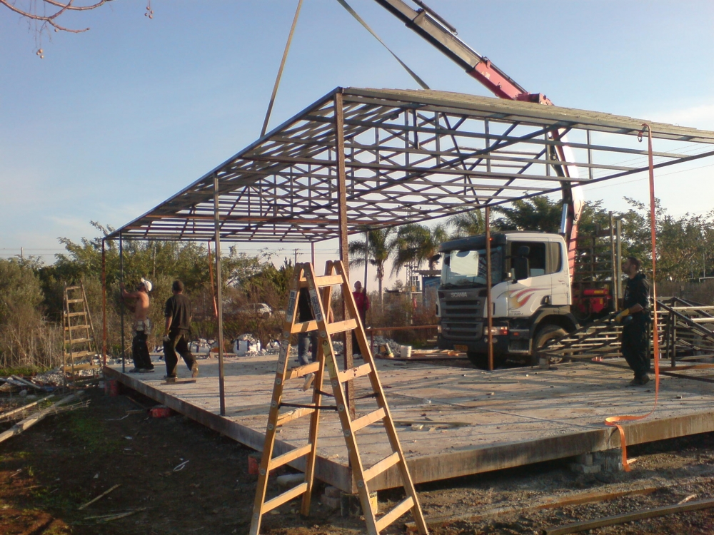 בנייה קלה: מבנה נייד עד מפתח